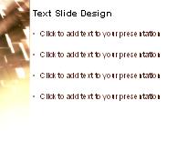 Light Wall O PowerPoint Template text slide design